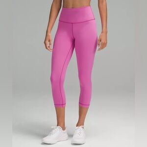 Lululemon Wunder Train High-Rise Crop 21” | Size 6